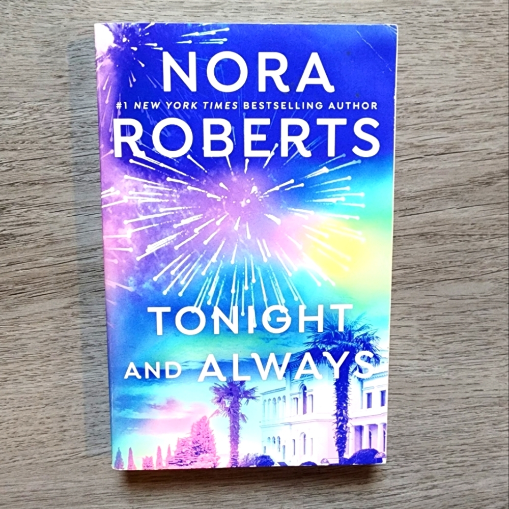 Tonight & Always by Nora Roberts Adult Fiction Romance Novel Paperback Book